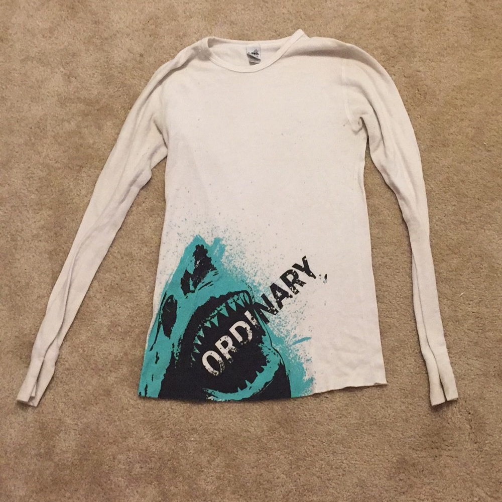 Ordinary clothing shark attack long sleeve thermal